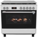 اجاق گاز اسنوا آدرینا کلاسیک بدون شیشه 5 شعله سفید مدل SGC5-31102 - تصویر 2