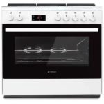 اجاق گاز اسنوا آدرینا کلاسیک بدون شیشه 5 شعله سفید مدل SGC5-31102