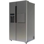 یخچال فریزر ساید بای ساید اسنوا مدل S1Di-L310-S سری هارمونی جدید 35 فوت استیل